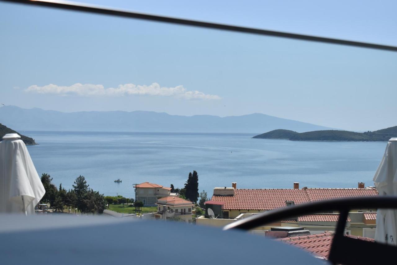 Relaxo Maisonette Rhodi Nea Peramos  Luaran gambar