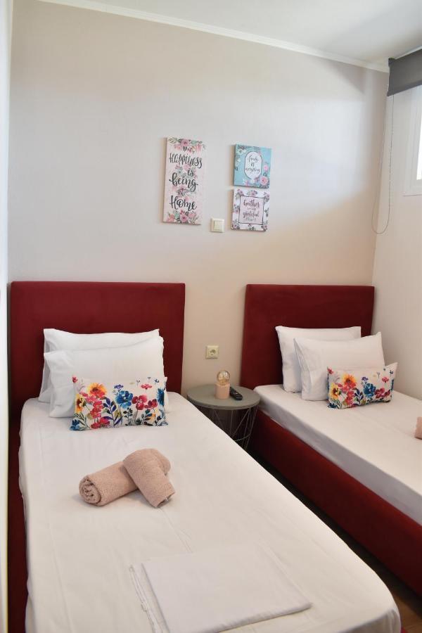Relaxo Maisonette Rhodi Nea Peramos  Luaran gambar