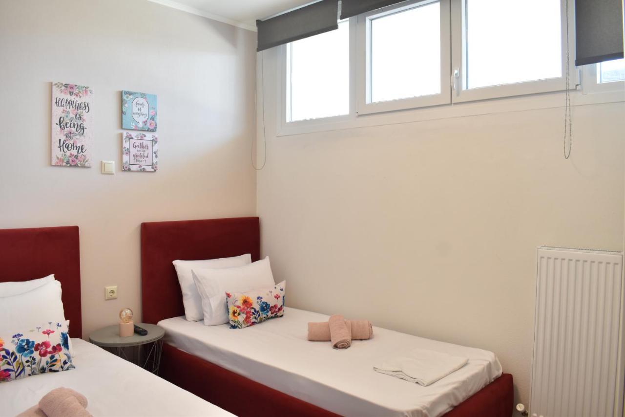 Relaxo Maisonette Rhodi Nea Peramos  Luaran gambar